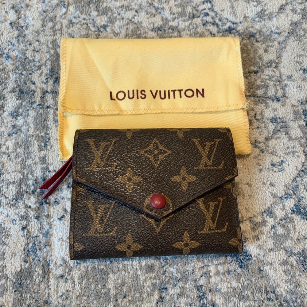 LV Monogram Fuchsia Victorine Wallet